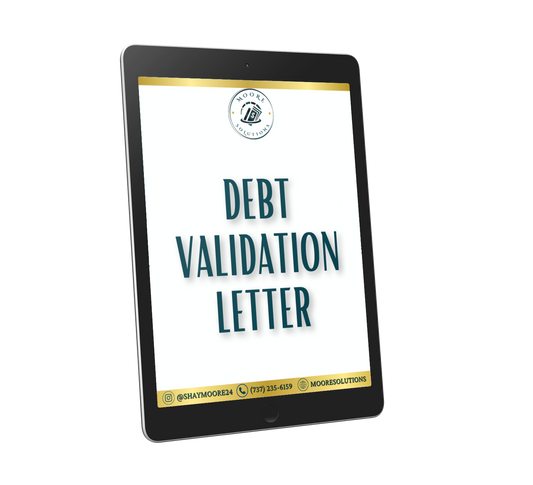 Debt Validation Letter