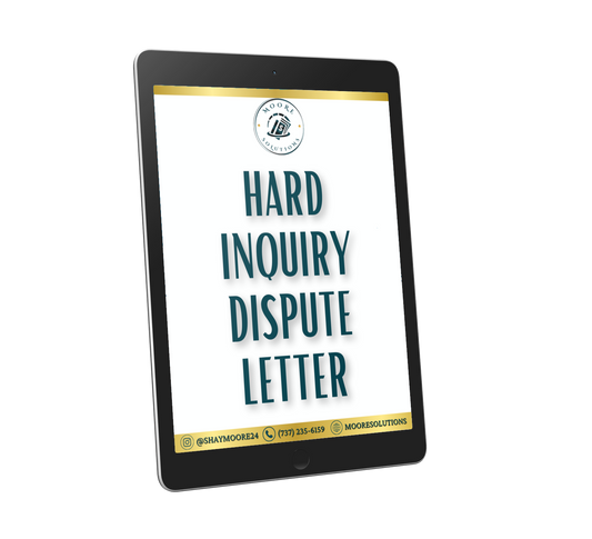 Inquiry Removal Letter