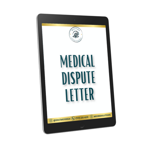 Medical Debt Letter