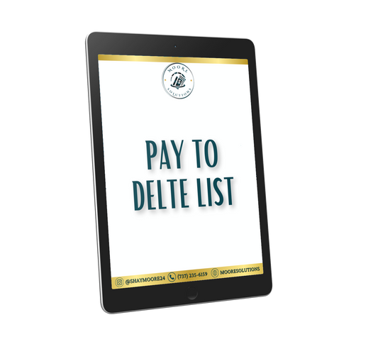 Pay To Delete List