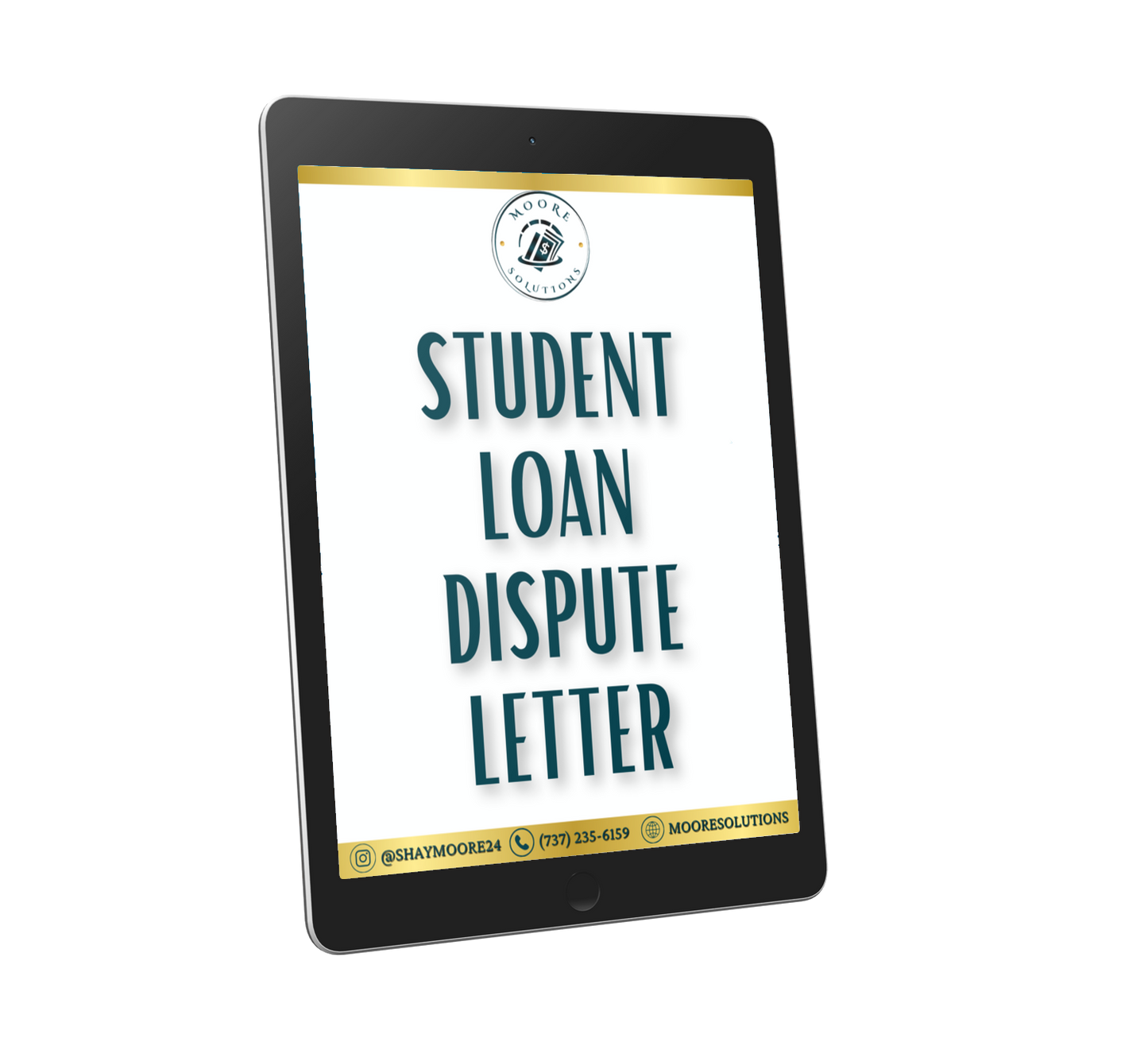 Student Loan Letter
